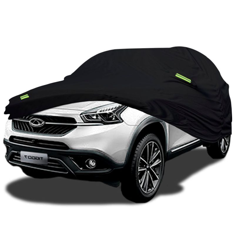 TECGO - PROTECTOR CUBIERTA COBERTOR TIPO CHERY NEW TIGGO 7 NEGRO