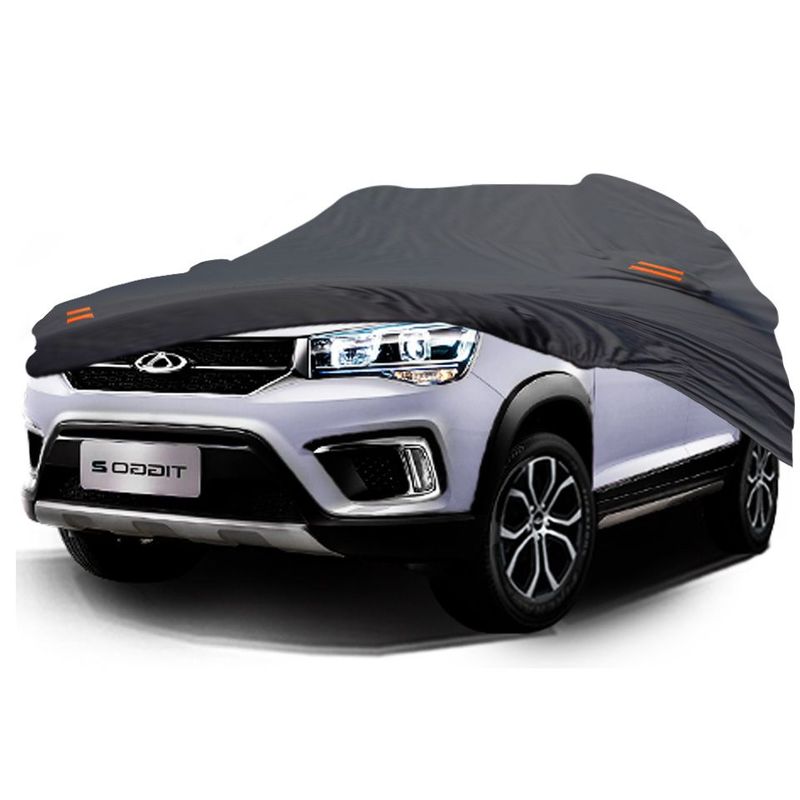 TECGO - PROTECTOR CUBIERTA COBERTOR TIPO CHERY NEW TIGGO 2 GRIS