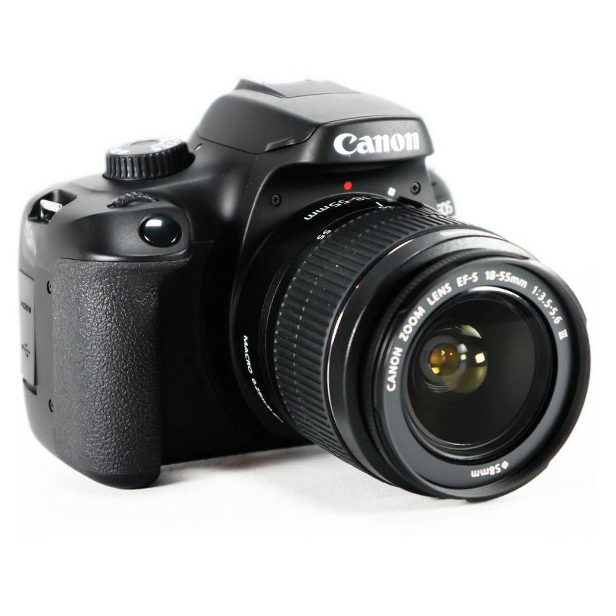 CANON - Canon EOS 3000D  Rebel T100 DSLR Camera con 18-55mm III Lente Negro