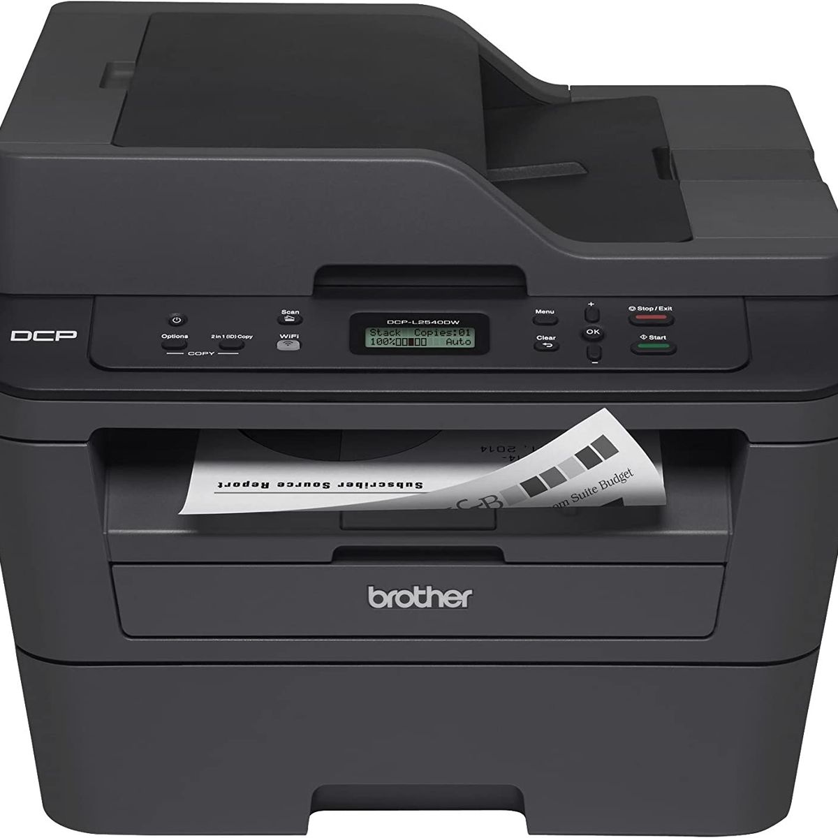 BROTHER - Impresora Brother DCP L2540DW Wifi laser Monoc Multifuncional
