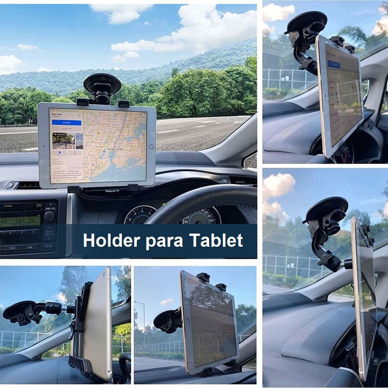 GENERICO - Holder Sujetador de Tablet para Luna Tablero de Auto
