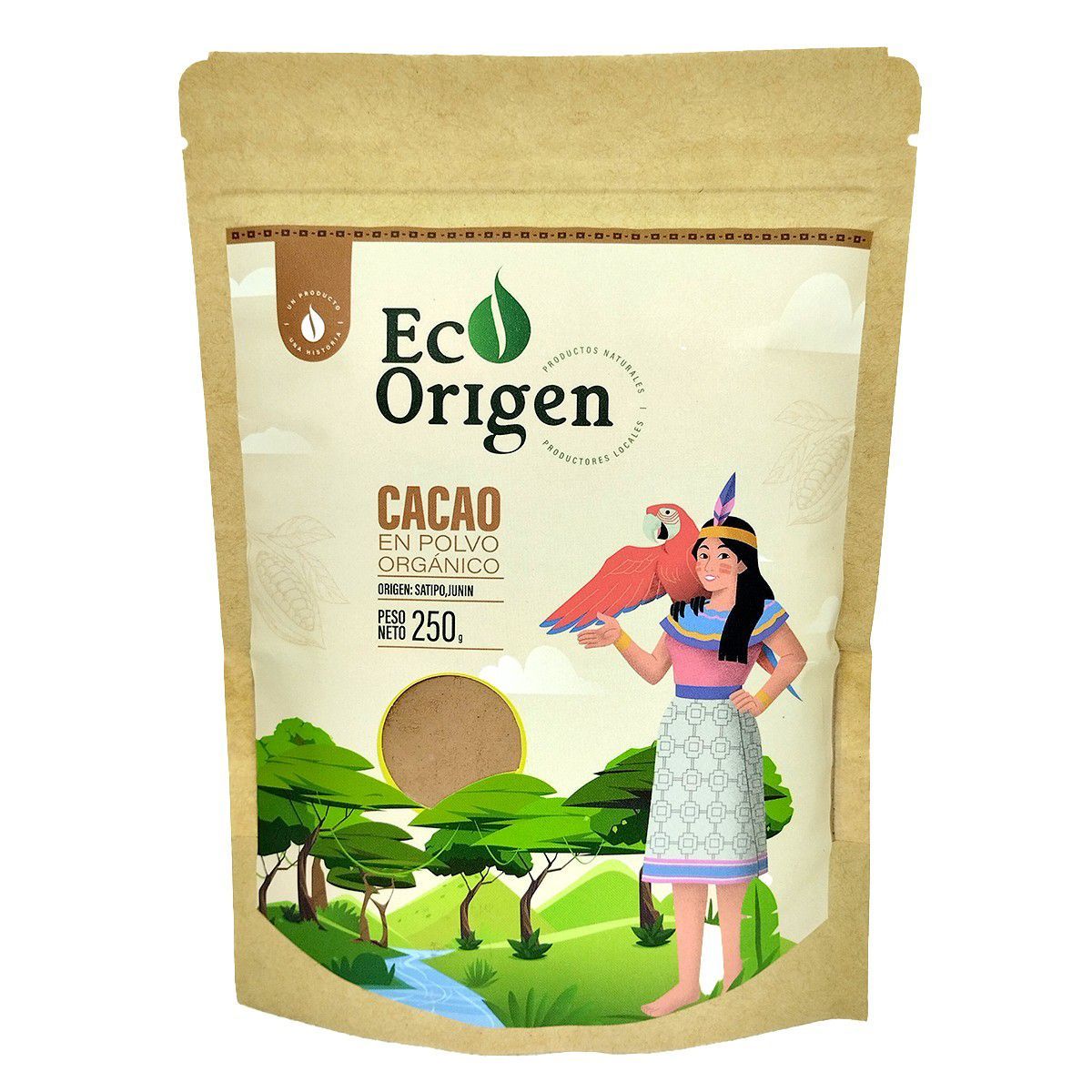 ECO ORIGEN - Cacao en polvo x 250 g - Eco Origen