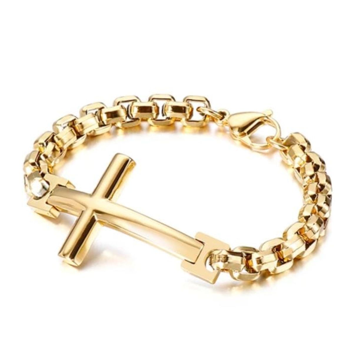 GENERICO - Pulsera de Titanio para Hombre Modelo Imposing