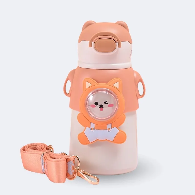 GENERICO - Termo para niños de Acero Inoxidable - Melón