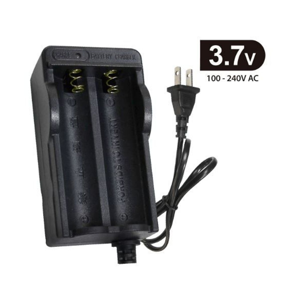 OPALUX - Cargador de Baterías de Litio 37V OP-M18650 OPALUX