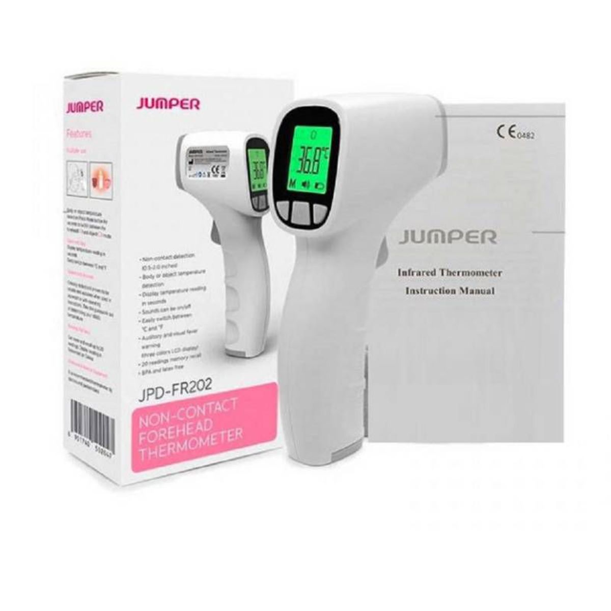 JUMPER - TERMOMETRO INFRARROJO DIGITAL MARCA JUMPER