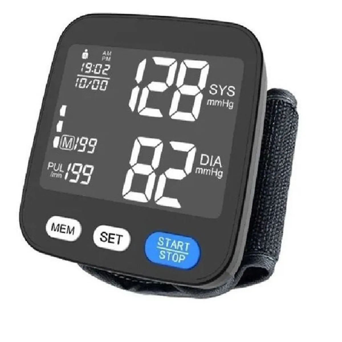 GENERICO - Tensiometro De Muñeca - Pulsera Digital Original Alphamed