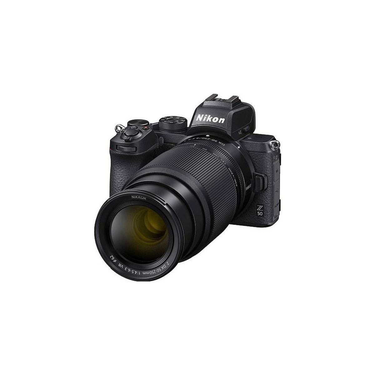 NIKON - Nikon Z50 Sin Espejo Cámara Con 16-50mm y 50-250mm Lente - Negro