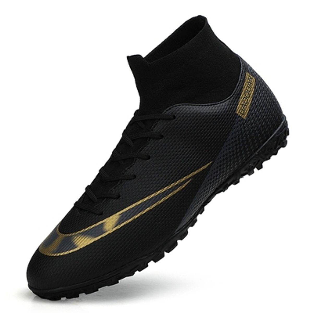 BLWOENS - Zapatos Fútbol Blwoens Hightop Negros Turf Para Hombre
