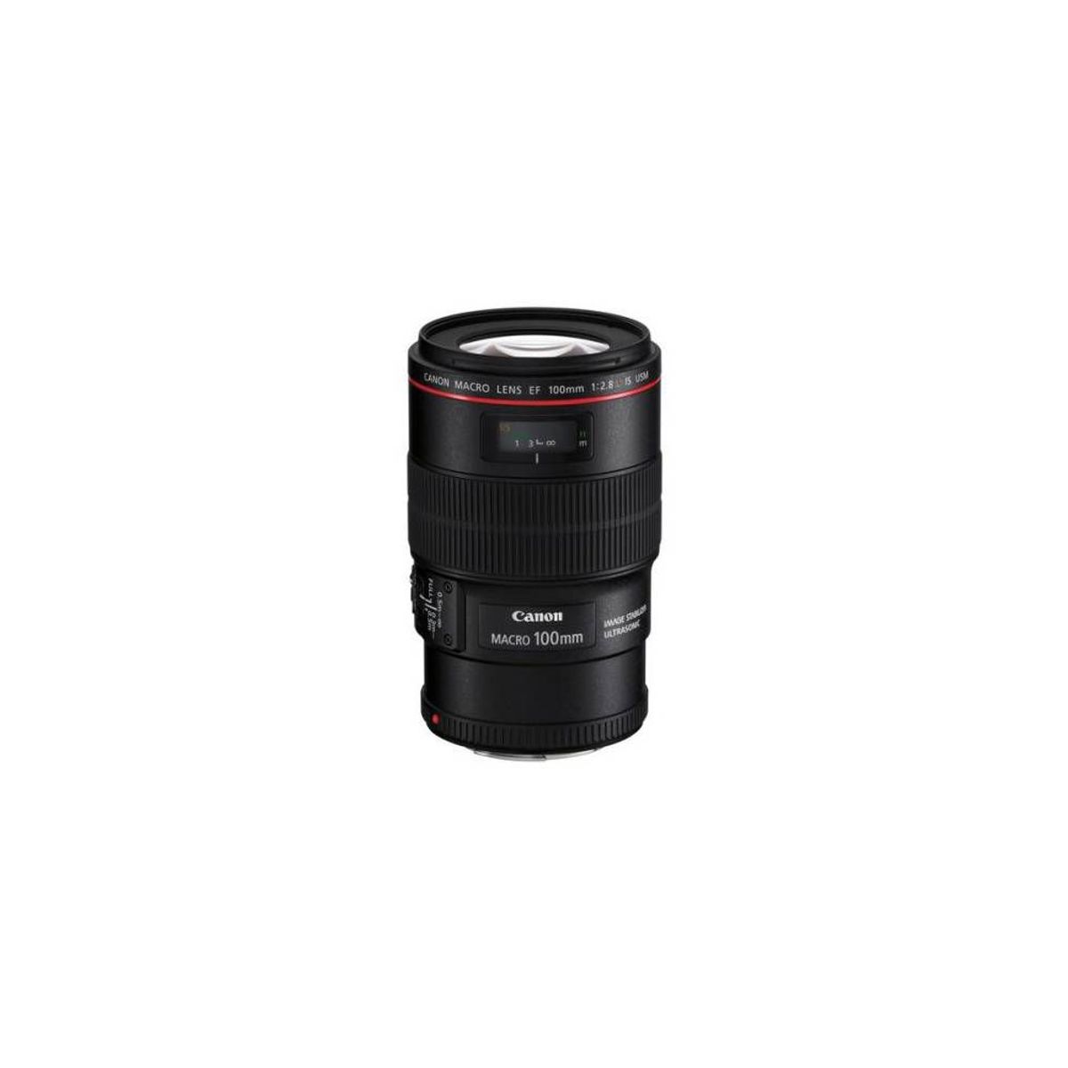 CANON - Canon EF 100mm f/2.8L Macro IS USM Lente - Negro