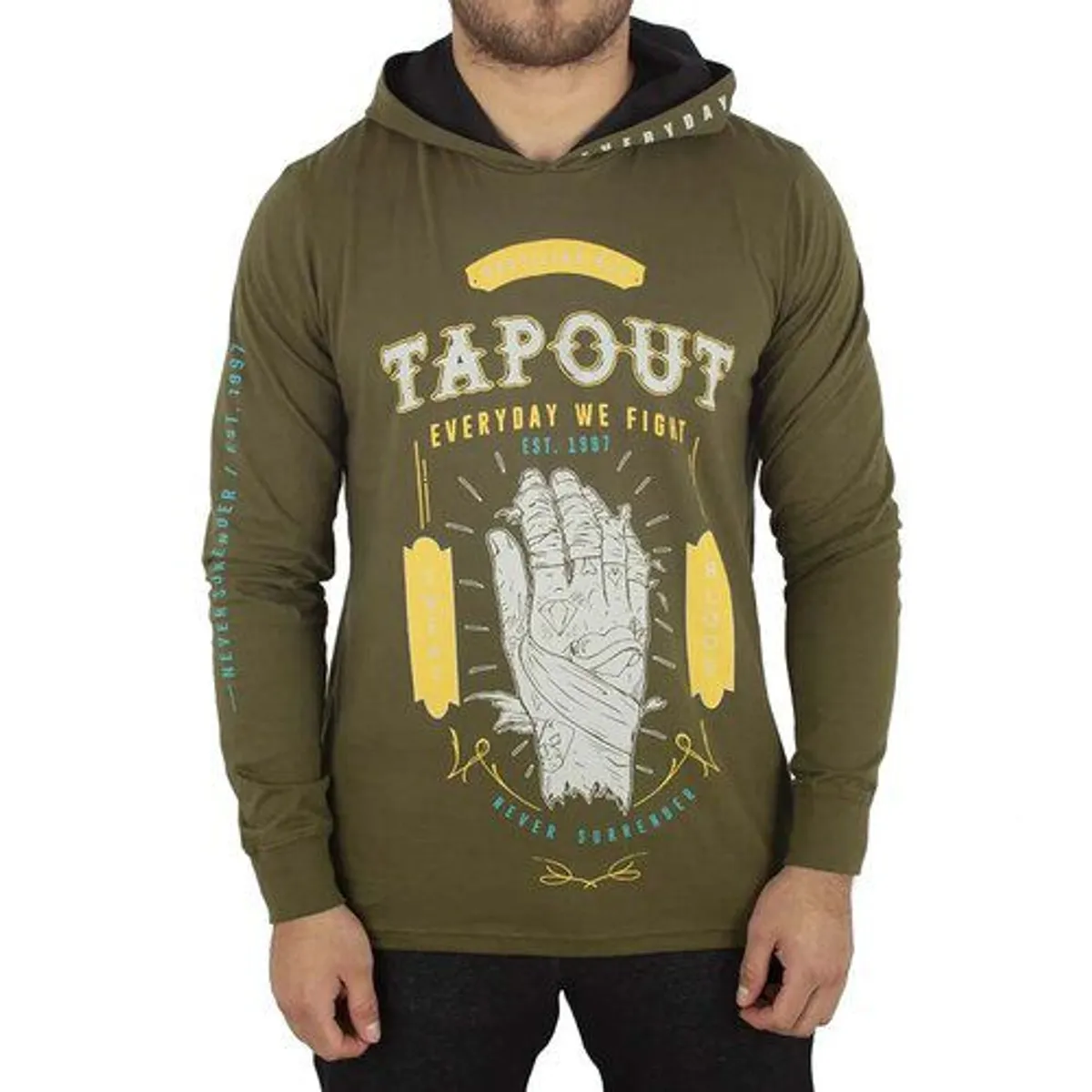 TAPOUT - Polo Manga Larga con Capucha Tapout Pinot.