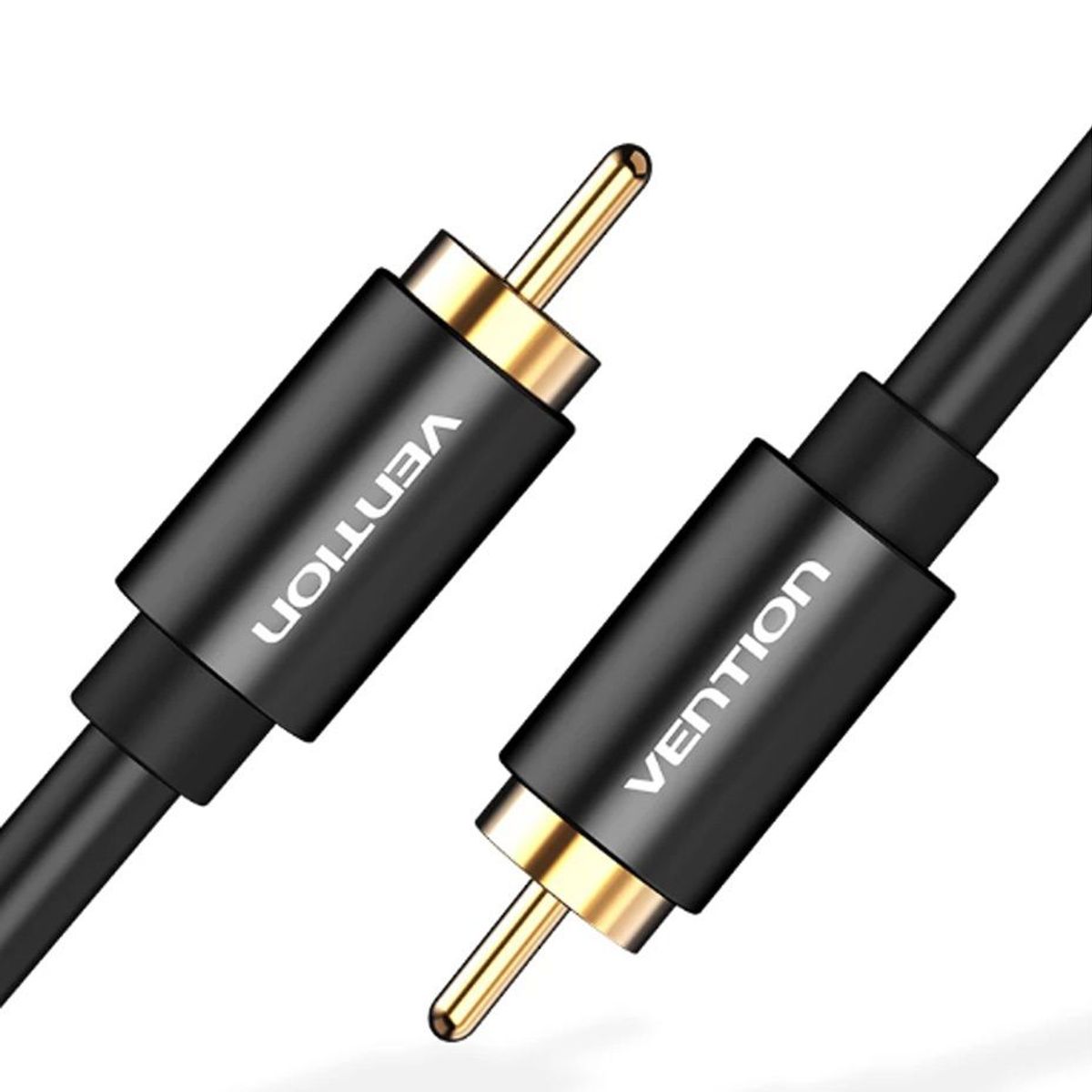 VENTION - Cable Coaxial Audio Digital Rca Macho Tv Amplificador Hi-fi 2m
