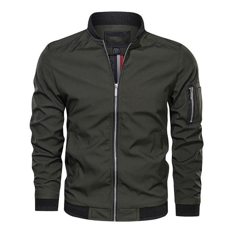 BLWOENS - Chaqueta Bomber Blwoens  Verde Manga Larga Casual