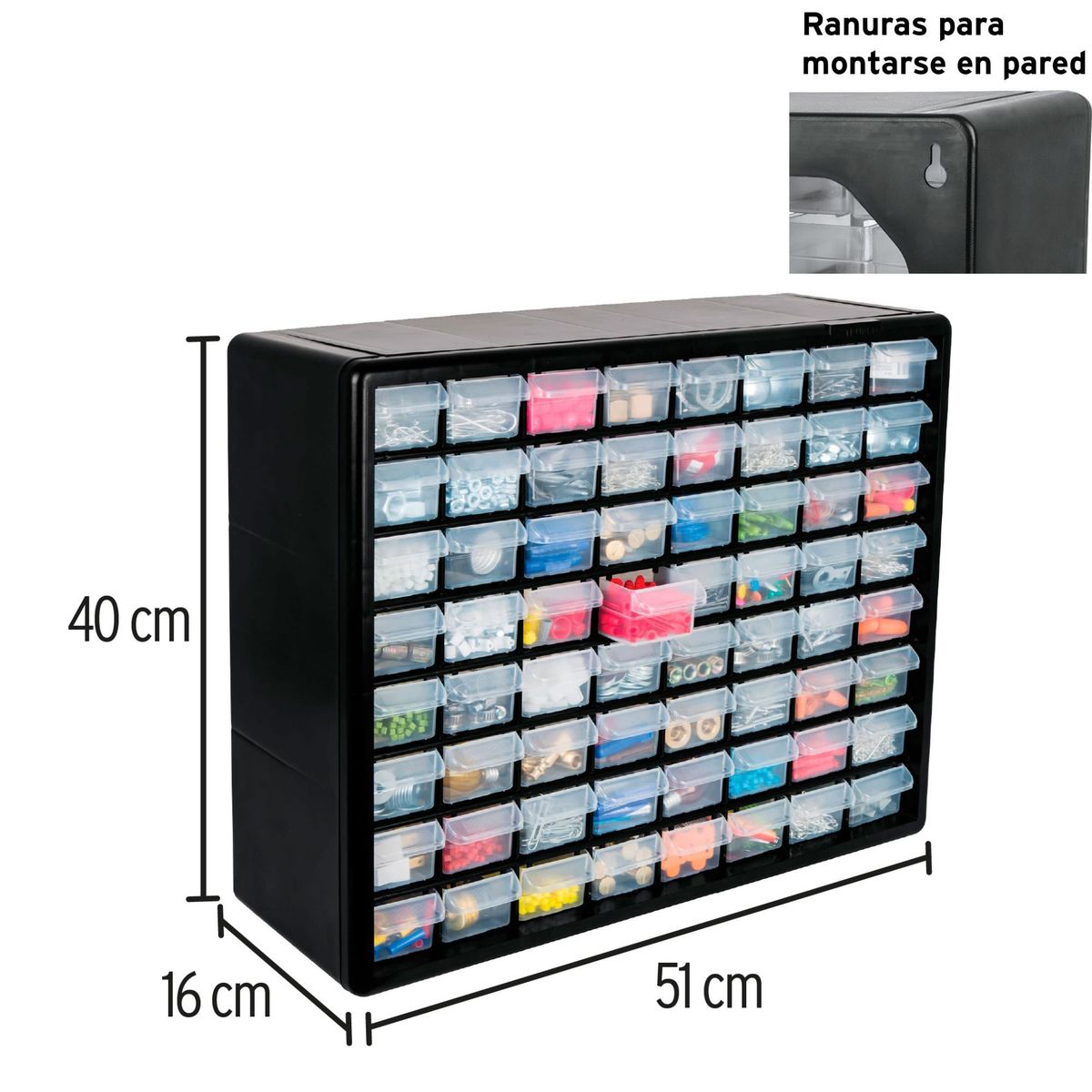 Truper - Accesorios de costura organizador tijeras de costura regla Truper
