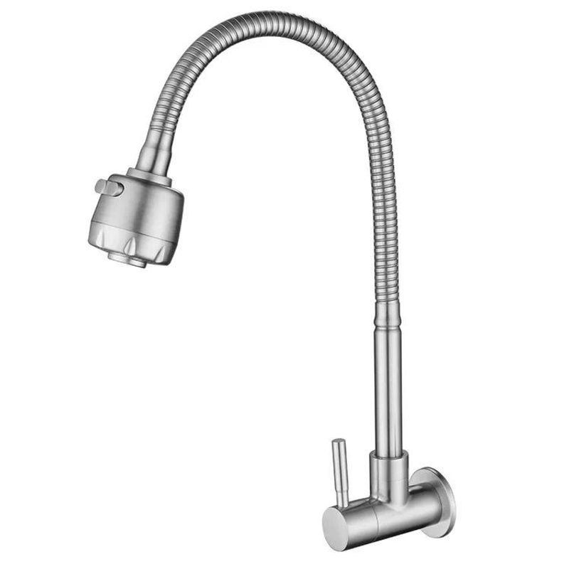 IMPORTADO MC - GRIFERIA LLAVE LAVADERO DE COCINA FLEXIBLE PARED