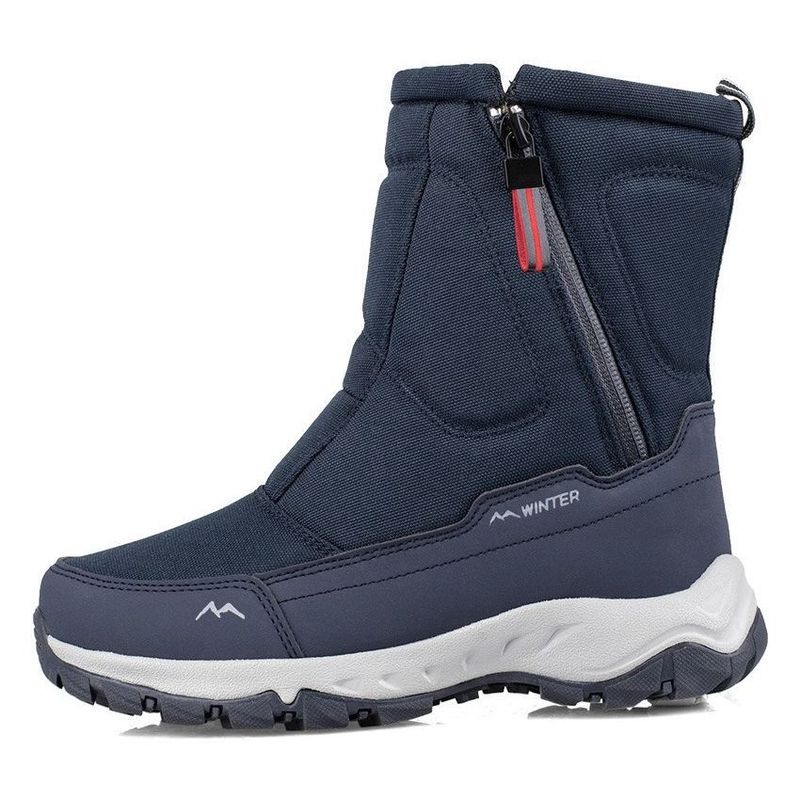 BLWOENS - Botas de nieve para Hombre antideslizantes y cálidas con de algodón