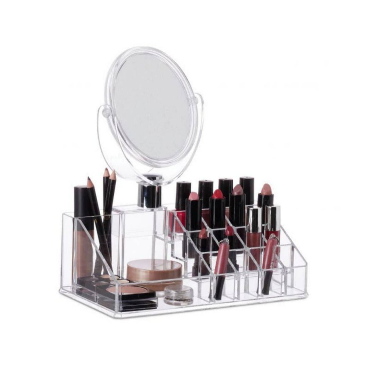 GENERICO - Organizador de Maquillaje Lápiz Labial ESPEJO