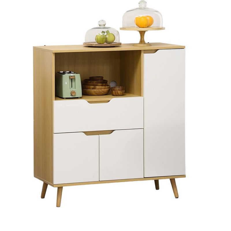 DIBA MUEBLES - Aparador Bonwa Blanco Roble DIBA Muebles