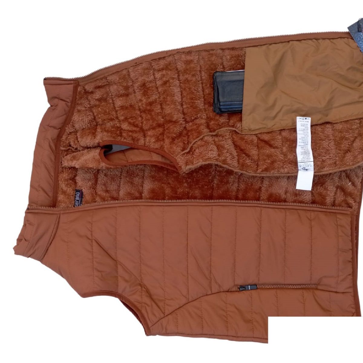 MASSERANO - CHALECO ACOLCHADO PELUCHE PARA HOMBRE