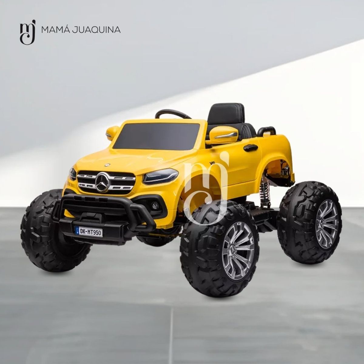 MERCEDES BENZ - CARRO A BATERÍA MERCEDES BENZ X CLASS «MONSTER» Yellow