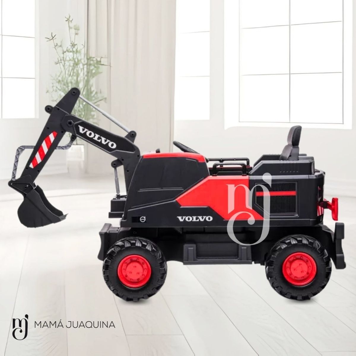 VOLVO - CARRO A BATERÍA EXCAVADORA VOLVO Y PANTALLA MP4