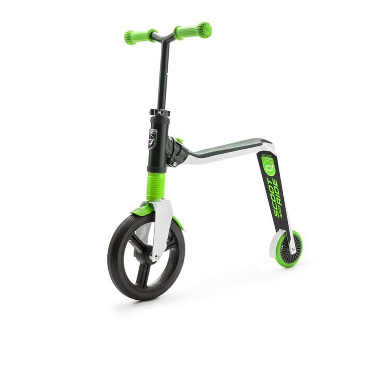 SCOOT AND RIDE - Scooter + Bicicleta Balnce 2 en 1 Highwayfreak Verde