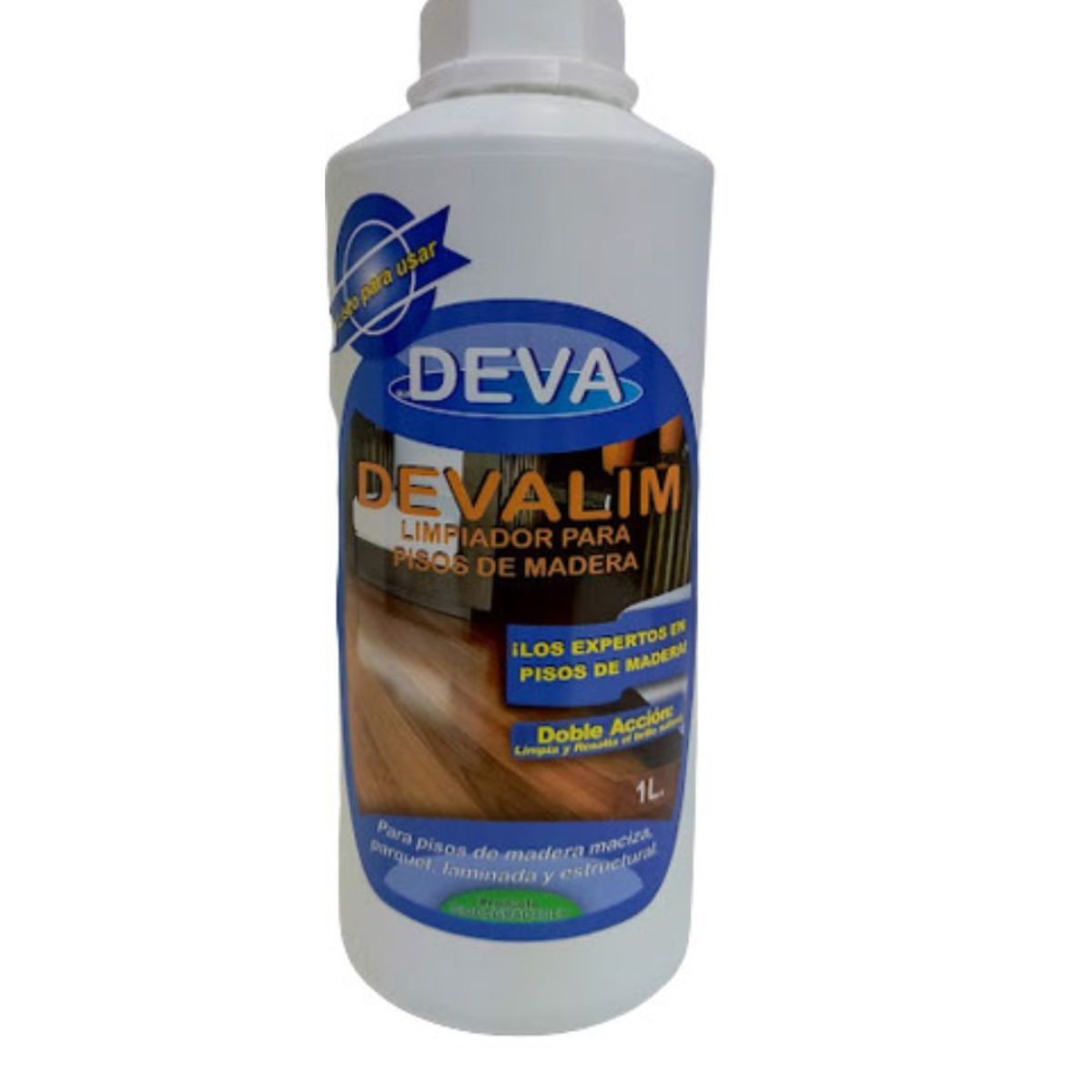 DEVA - DEVALIM LIMPIADOR EN BASE AGUA PARA PISOS DE MADERA Y LAMINADOS
