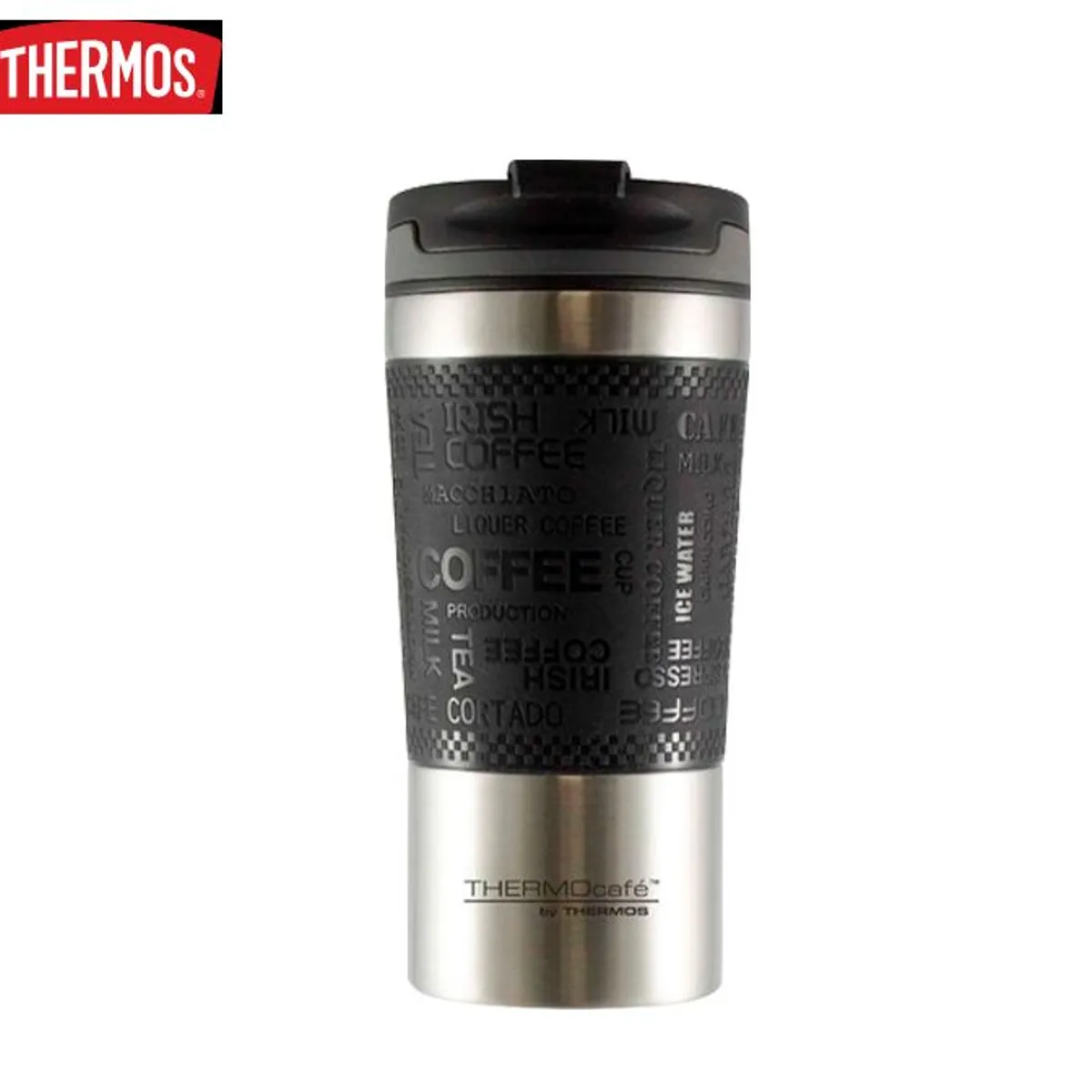 THERMOS - Mug de acero 360ml negro thermos