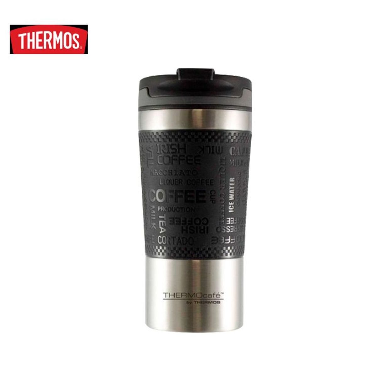 THERMOS - Mug de acero 360ml negro thermos