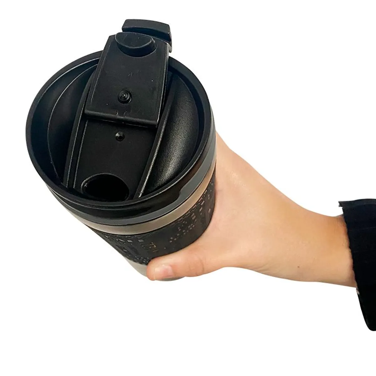 THERMOS - Mug de acero 360ml negro thermos