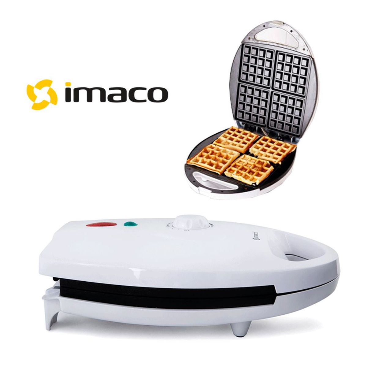 IMACO - Waflera 4 Piezas WM4150 1500W