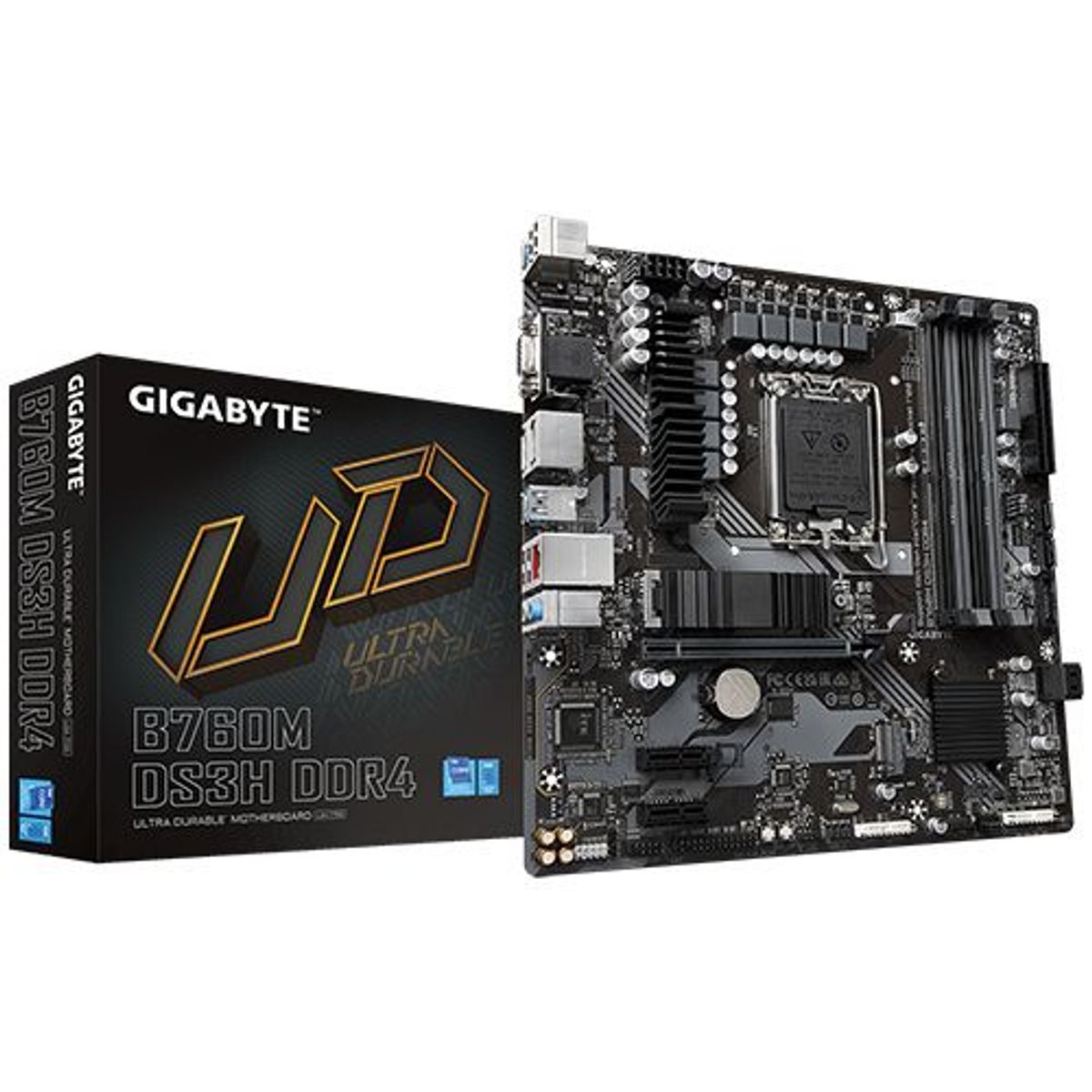 GIGABYTE - Motherboard Gigabyte B760M DS3H DDR4 Intel B760 LGA1700