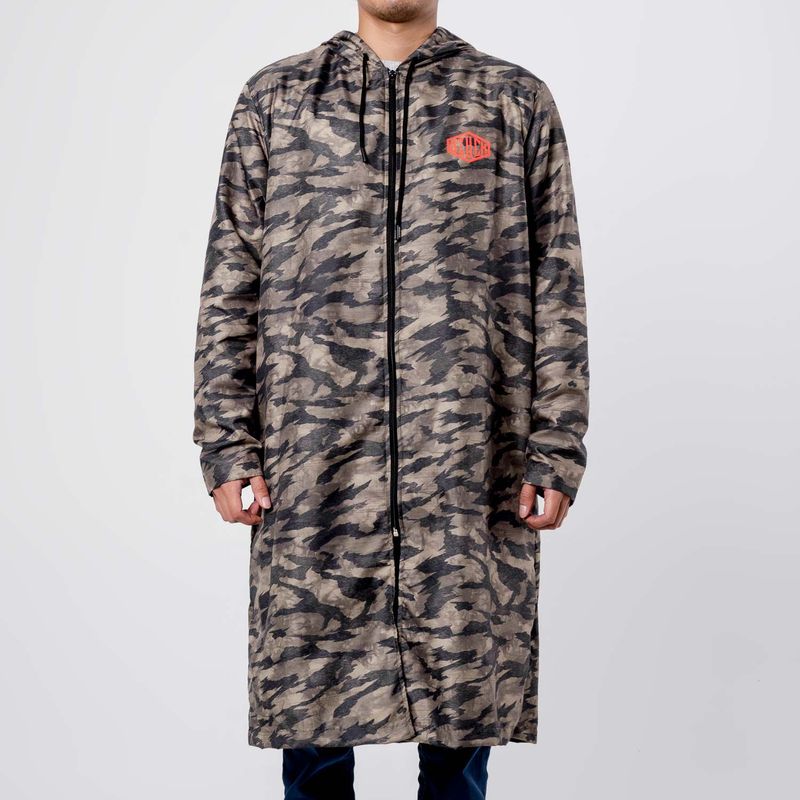 GZUCK - Sobretodo Tafeta Coat Street Wear Hombre