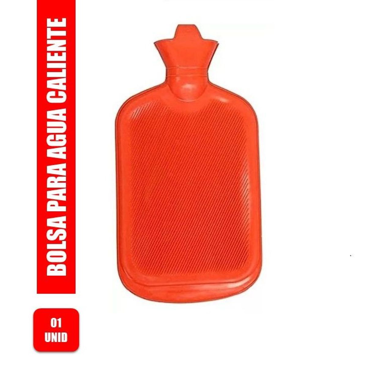 GENERICO - BOLSA PARA  AGUA CALIENTE - ROJO
