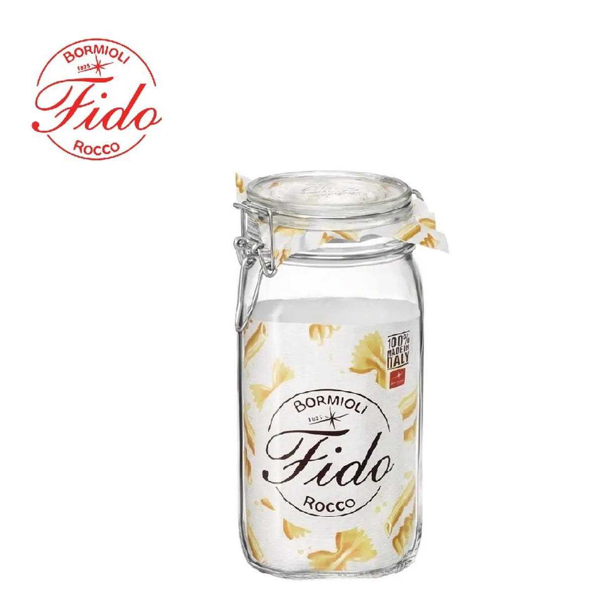 BORMIOLI - FRASCO HERMÉTICO FIDO X 1.5 LT - MADE IN ITALY