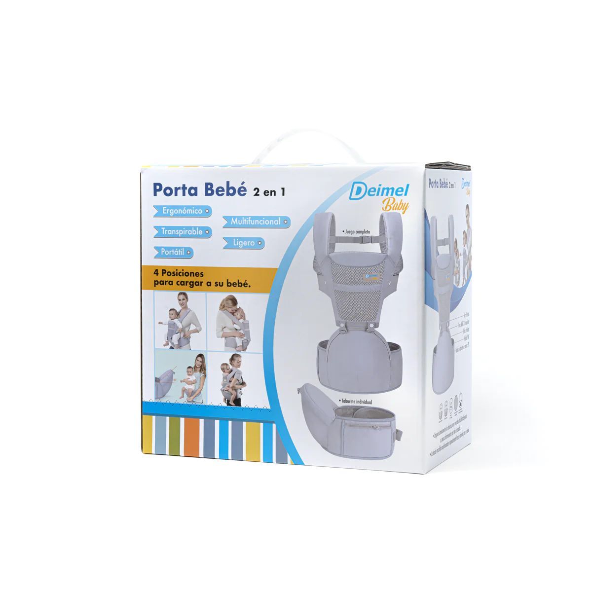 DEIMEL - Porta Bebe 2 en 1 Deimel