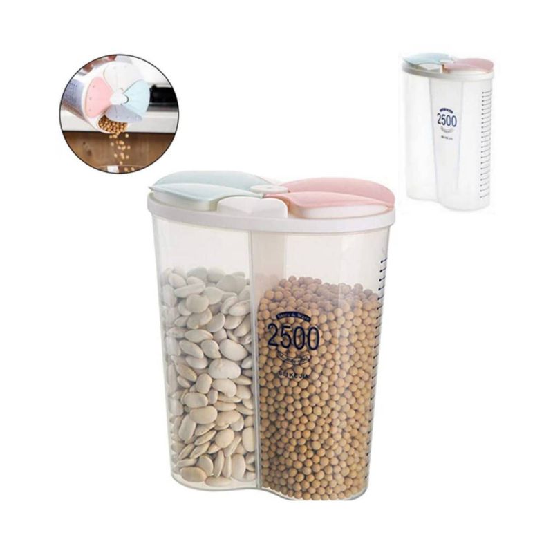 GENERICO - Contenedores 2 Almacenamiento 2500ml