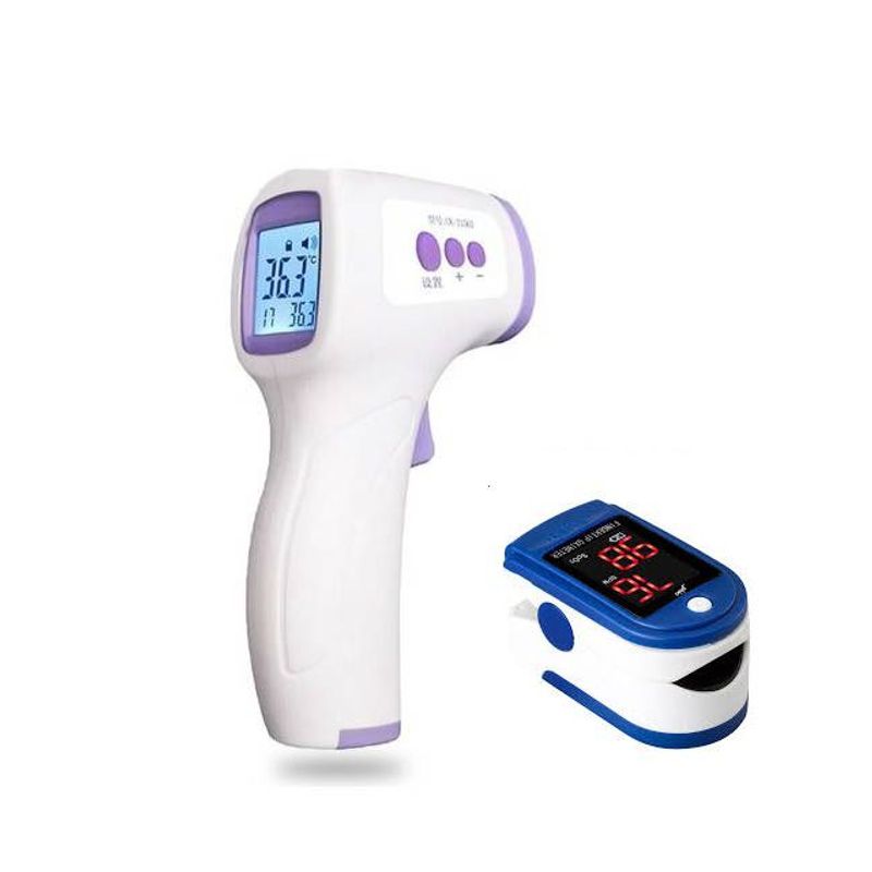 GENERICO - PACK OXIMETRO PULSIOXÍMETRO   + TERMÓMETRO INFRARROJO