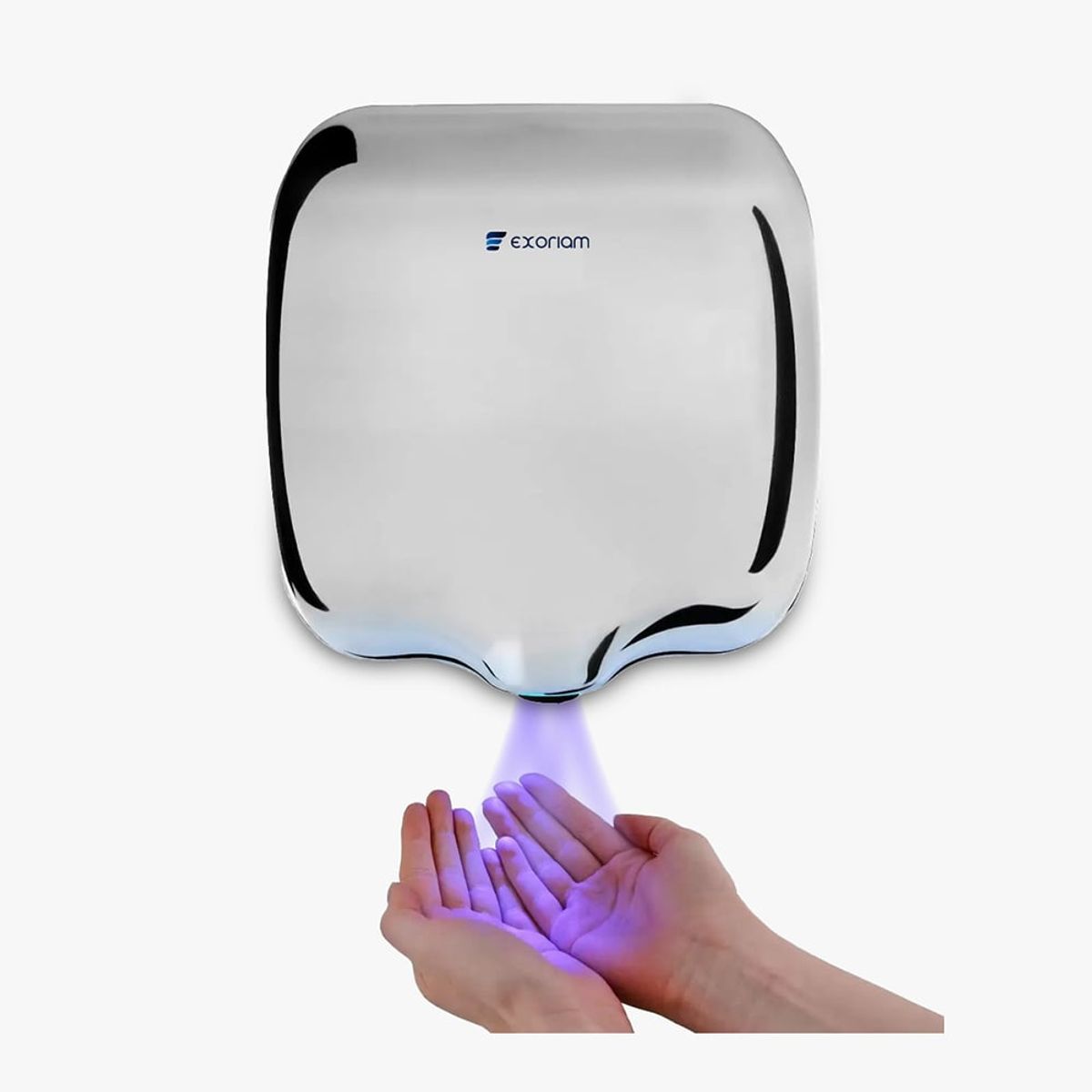 EXORIAM - Secadora de Mano Hand Dryer de Acero Inoxidable 1800W