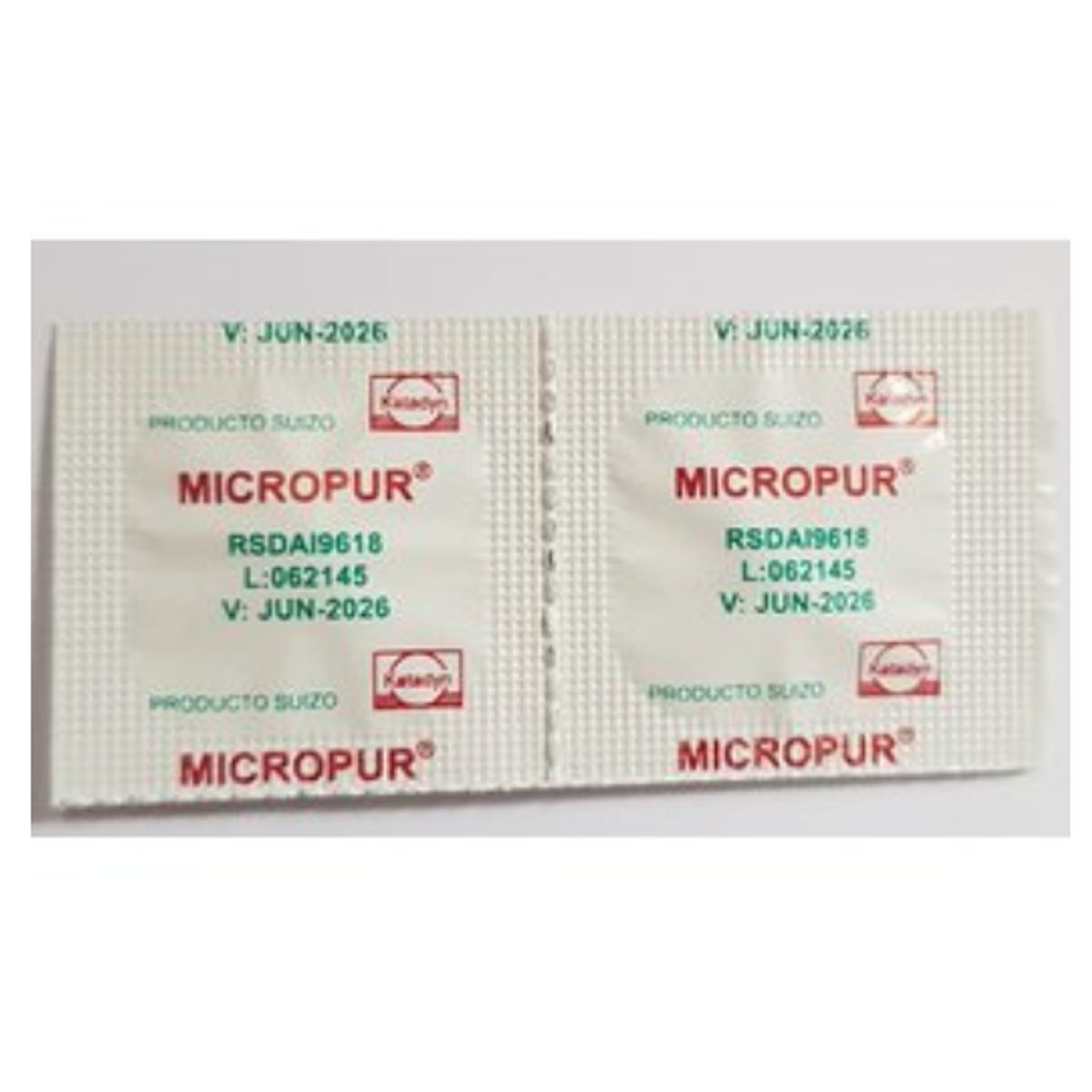 GENERICO - 25 Pastillas purificadoras de agua - MICROPUR