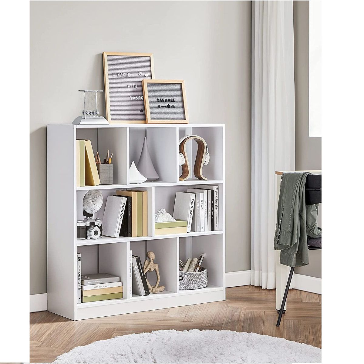 DIBA MUEBLES - Estante Sagli Blanco DIBA Muebles