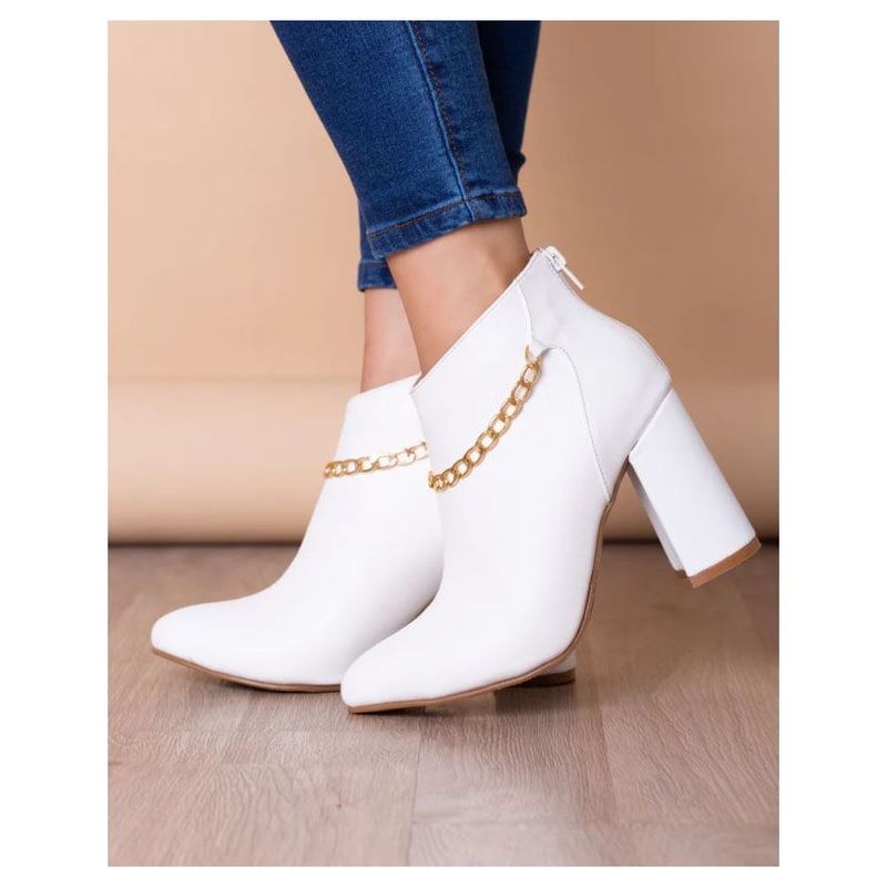 NEBULA - Botines Soho - Nébula - Blanco