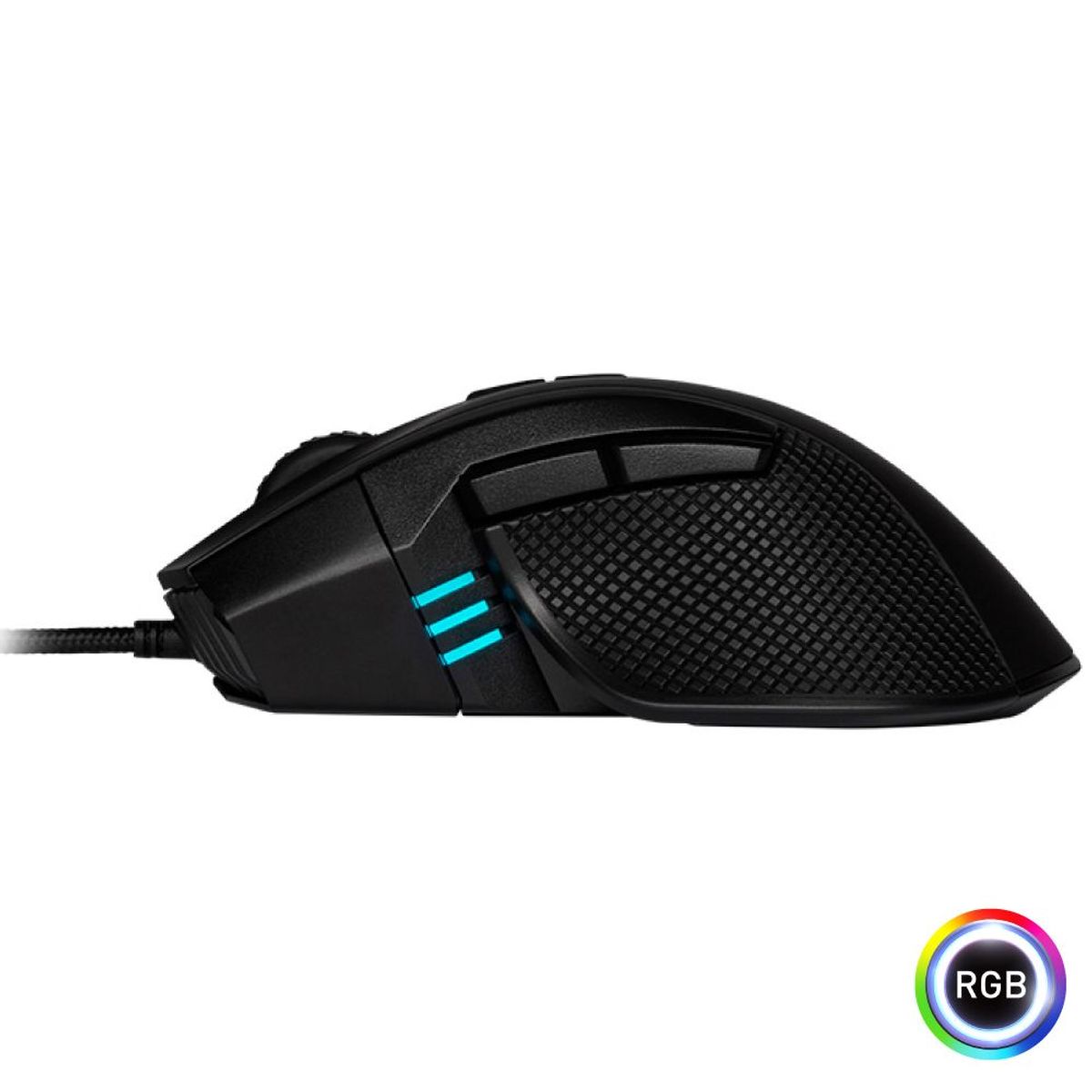 CORSAIR - Mouse óptico Corsair Ironclaw RGB Gaming, 18 000 dpi