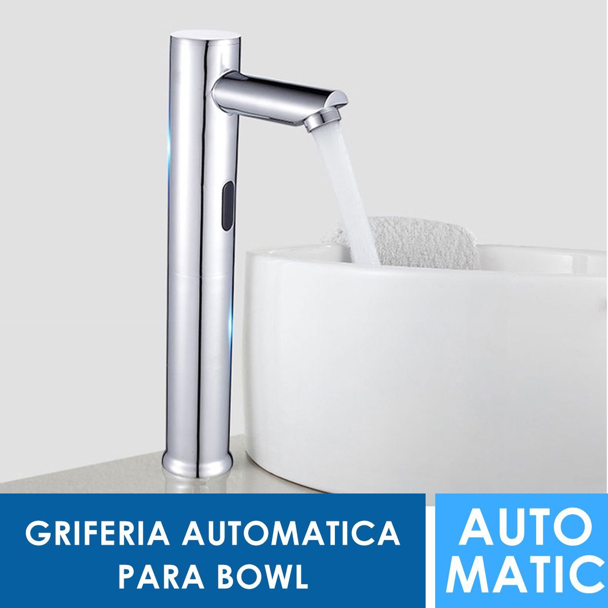EXORIAM - Griferia Automatica Tipo Bowl o Ovalin