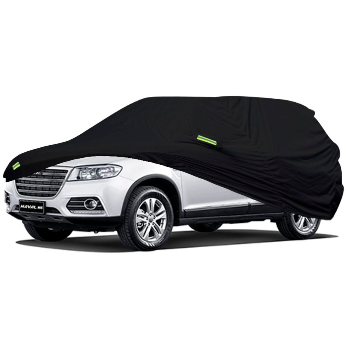 TECGO - PROTECTOR CUBIERTA FUNDA COBERTOR TIPO HAVAL H6 NEGRO
