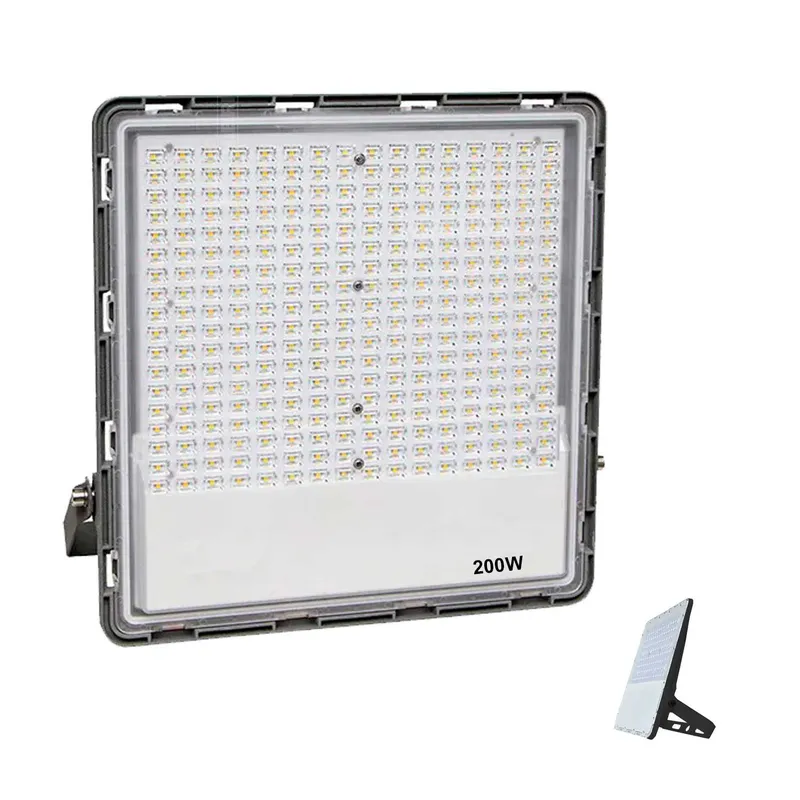 GENERICO - REFLECTORES LED 200W EXTERIORES JARDIN LUZ BLANCA CUBULL