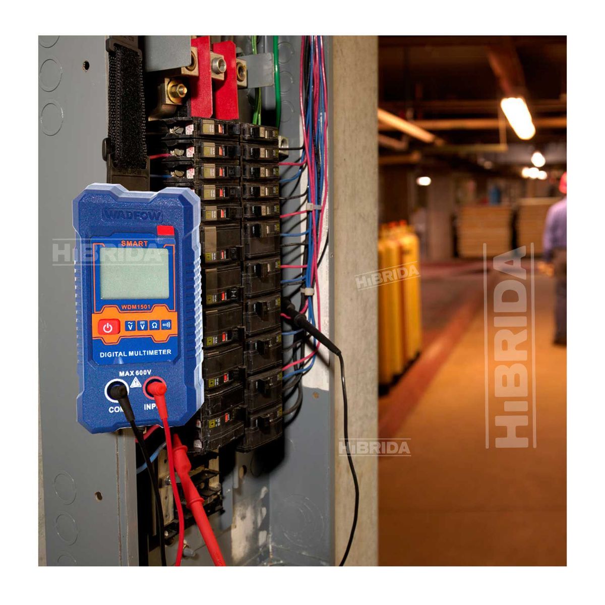 GENERICO - MULTÍMETRO MULTITESTER DIGITAL 600V PROFESIONAL WADFOW