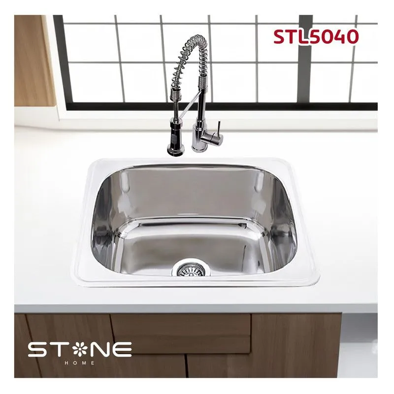 STONE - LAVADERO DE ACERO PRIME  STL5040 STONE