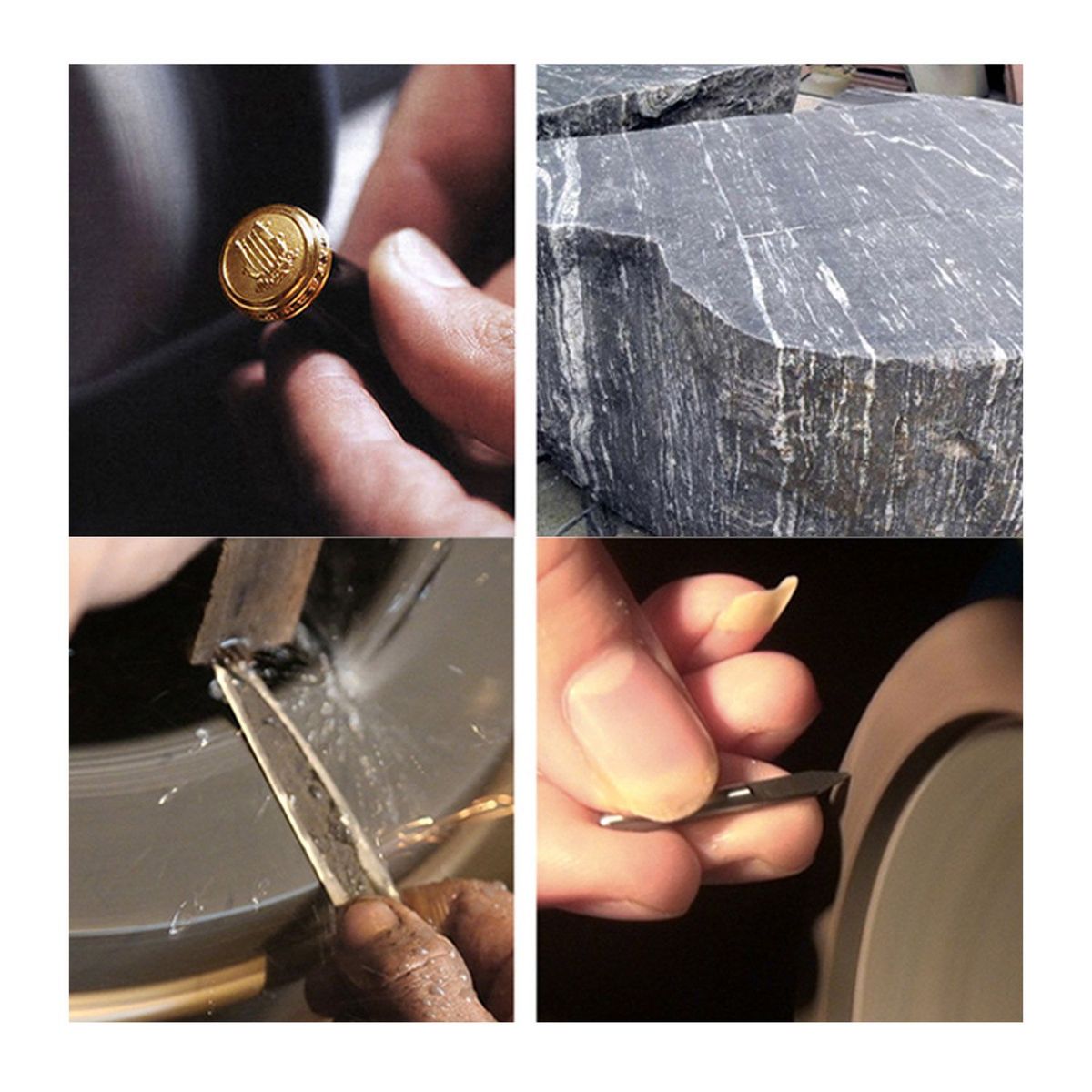 TOTAL TOOLS - ESMERIL 8 AMOLADORA DE BANCO 350W TOTAL PULIDORA