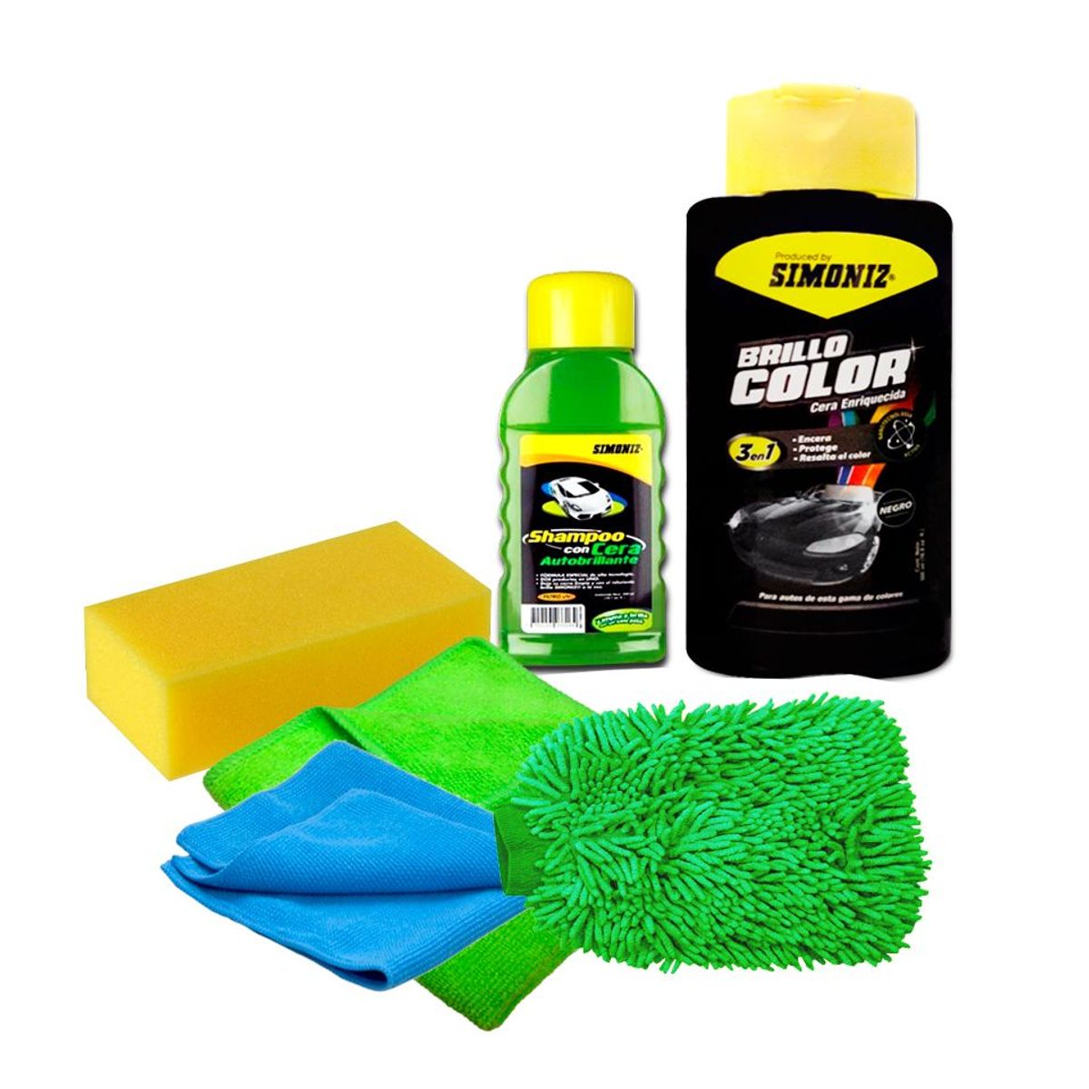 GENERICO - Kit De Tratamiento De Pintura Para Auto Negro Simoniz Cera